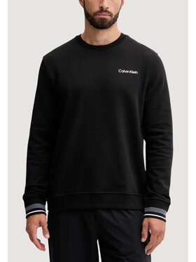 Calvin Klein Calvin Klein Felpa SWEAT TOP PULLOVER Nero Over Fit