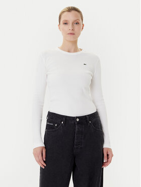Lacoste Lacoste Блуза TF1692 Екрю Slim Fit