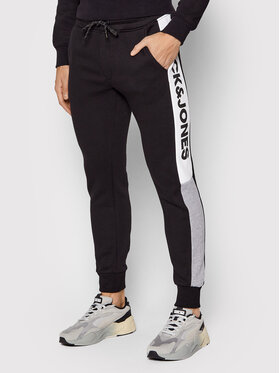 Jack&Jones Jack&Jones Pantaloni trening Will 12197199 Negru Regular Fit