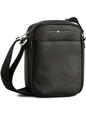 Tommy Hilfiger Tommy Hilfiger Torbica za okrog pasu Th City Mini Reporter AM0AM01941 Črna