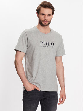 Polo Ralph Lauren Polo Ralph Lauren Тениска на пижама 714899613006 Сив Regular Fit