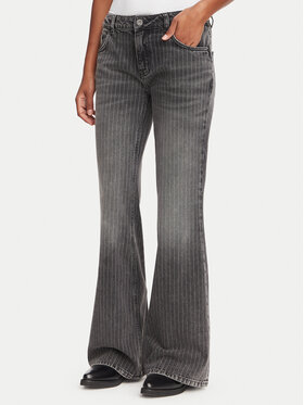 HUGO HUGO Jeansy Gelissa_3 50568482 Tmavě šedá Bootcut Fit