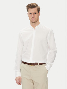 BOSS BOSS Koszula H-Joe-Standup-252 50539209 Biały Regular Fit