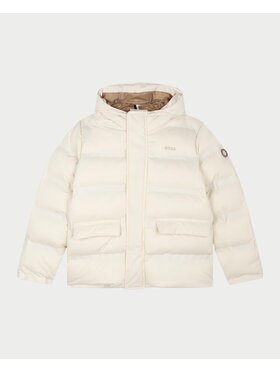 BOSS Boss Kurtka przejściowa J51241 Beżowy Regular Fit