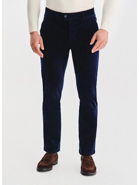 Pako Lorente Pako Lorente Spodnie materiałowe P25WF-WX-022 Granatowy Slim Fit