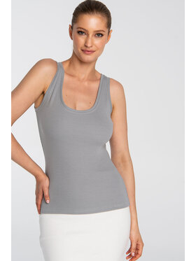 Nudyess Nudyess Bluzka Provance Szary Regular Fit