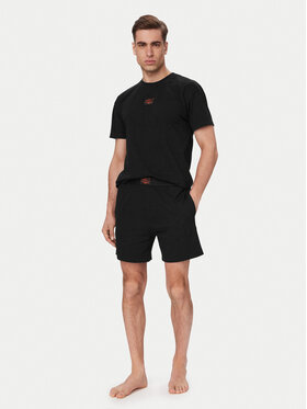 HUGO HUGO Pizsama 50559742 Fekete Regular Fit