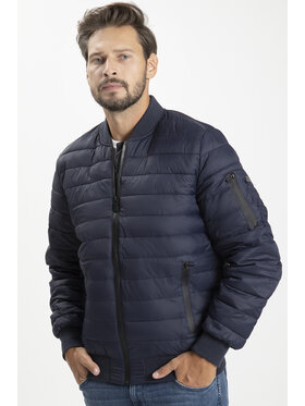 Cross Jeans Cross Jeans Kurtka bomber 40243-001 Granatowy Regular Fit