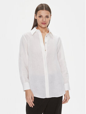 Marella Marella Camicia Racla 2413111104 Bianco Regular Fit