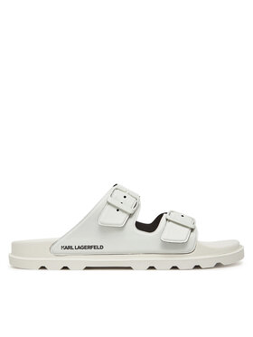 KARL LAGERFELD KARL LAGERFELD Klapki Kondo Tred KL70975 Biały