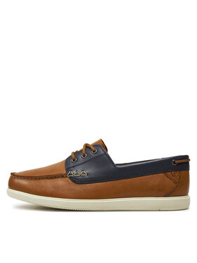 Clarks Cipele Bratton Boat 26176097 Smeđa