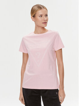 Guess Guess Póló Adele V2YI07 K8HM0 Rózsaszín Regular Fit