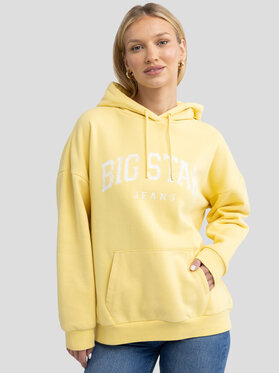 BIG STAR BIG STAR Bluza RUBIALSANA_201_170 Żółty Classic Fit