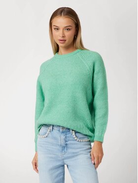Guess Guess Sweter 169467 Zielony Classic Fit