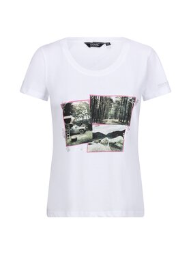 Regatta Regatta T-Shirt Filandra VIII Biały Short Fit