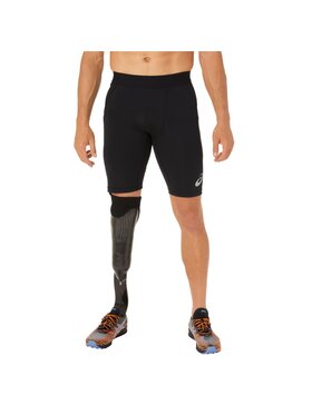 Asics Asics Szorty sportowe ASICS Fujitrail Sprinter Short Czarny Slim Fit