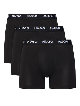 HUGO HUGO Souprava boxerek Triplet 50532613 Černá