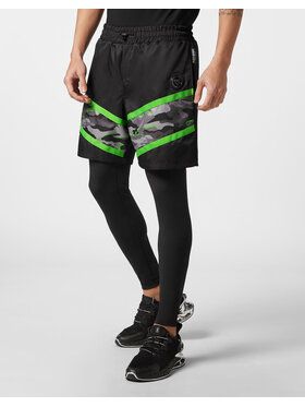 Plein Sport Plein Sport Legginsy 2839 Czarny Active Fit