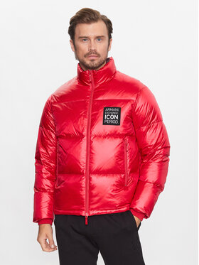 Armani Exchange Armani Exchange Pūkinė striukė 8NZBP2 ZNYNZ 14AQ Raudona Regular Fit