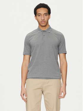 Selected Homme Selected Homme Polo 16095851 Γκρι Slim Fit