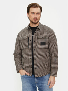 REPLAY REPLAY Сорочка-куртка M8361A.000.52630 Коричневий Regular Fit