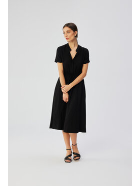 Stylove Stylove Sukienka wieczorowa S366 Czarny Comfortable Fit