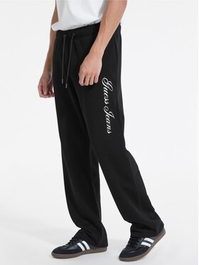 Guess Jeans Guess Jeans Spodnie materiałowe 176183 Czarny Regular Fit