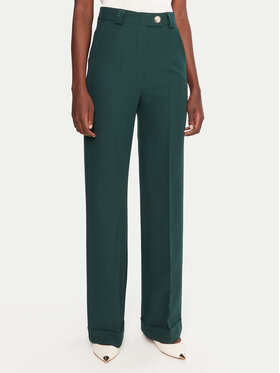 Maryley Maryley Hlače 25IB563/43BI Zelena Regular Fit