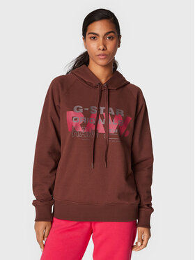 G-Star Raw G-Star Raw Bluză Raglan D22117-A613-D312 Maro Regular Fit