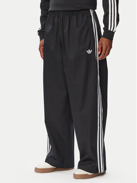 adidas adidas Teplákové nohavice Adicolor SST Cotton Twill KR1387 Čierna Relaxed Fit