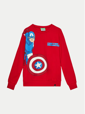United Colors Of Benetton United Colors Of Benetton Sweatshirt 3J68C10MK Rot Regular Fit