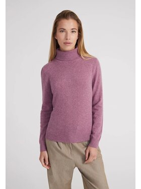 Style Republic Style Republic Golf kaszmiru Różowy ciemny Slim Fit