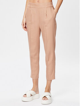 Sisley Sisley Текстилни панталони 484QLF00S Бежов Regular Fit