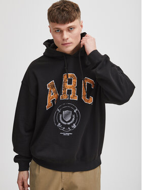 Solid Solid Світшот 21107856 Чорний Regular Fit