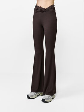 La Mania La Mania Legginsy JULIEN Brązowy Basic Fit