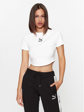Puma Puma T-shirt Dare To 621435 Bijela Slim Fit