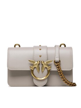 Pinko Pinko Sac à main Love One Mini Cl PE 23 PLTT 100059 A0F1 Gris