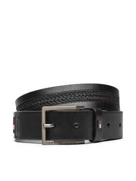 Tommy Hilfiger Tommy Hilfiger Pasek Męski Oliver AM0AM12816 Czarny