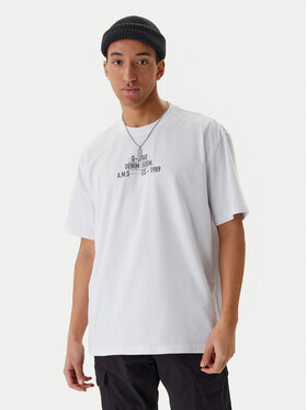 G-Star Raw G-Star Raw Tricou Multi Technique D29296-E385 Alb Relaxed Fit