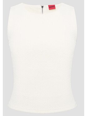 HUGO HUGO Top 50542420 10271754 01 118 Beżowy Regular Fit