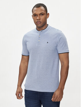 Jack & Jones Jack & Jones Poloshirt Paulos 12199711 Blau Slim Fit