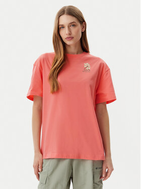 Columbia Columbia Тишърт Rolling Bend™ Graphic 2120031 Розов Oversize