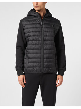 Plein Sport Plein Sport Vatovaná bunda 13139 Černá Regular Fit