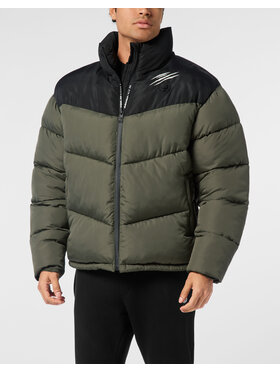 Plein Sport Plein Sport Giubbotto piumino 24023 Verde Regular Fit