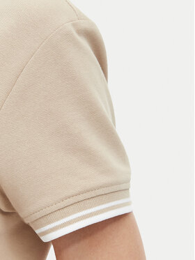 Beverly Hills Polo Club Beverly Hills Polo Club Polo P-SS26W-P0300 Bēšs Regular Fit