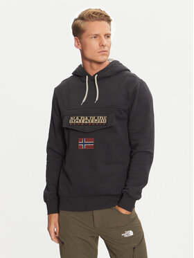 Napapijri Napapijri Суитшърт Burgee NP0A4I9B Черен Regular Fit