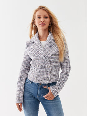 Guess Guess Švarkas W3YN21 WFIT2 Pilka Regular Fit