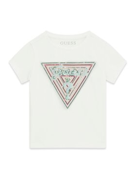 Guess Kids Guess Kids T-Shirt 181713 Bílá Classic Fit