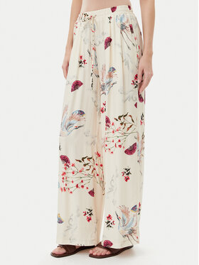 ViCOLO ViCOLO Pantaloni din material TD0814 Bej Relaxed Fit