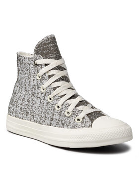 Converse Converse Trampki Chuck Taylor All Star Gris Clair 571357C Zielony